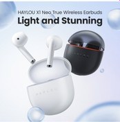 Resim Treasures Haylou X1 Neo Tws Kulaklık - Beyaz, Bluetooth 5.3, 10m İletişim, 5 Saat Oyun Süresi 