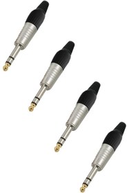 Resim STOREMAX BRFShop Merz SFC-S63-4X 6.35MM Stereo Jack Gitar Jack Erkek jak (4 ADET) 1165984 
