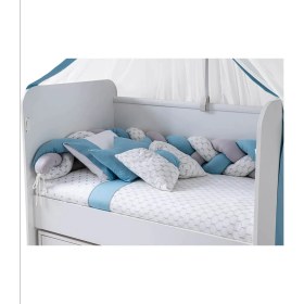 Resim Pierre Cardin Dynamic Timmie Bebek Uyku Seti 75x130 Mavi 