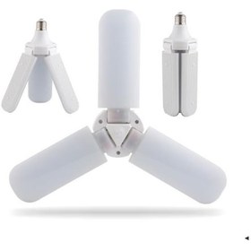 Resim 42W E27 3 Kollu Pervane Ampül Beyaz 