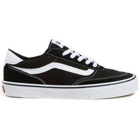 Resim Vans Brooklyn Ls Erkek Siyah Sneaker Siyah 