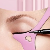 Resim Silikon Göz Kalemi Şablonları - Kanat İpuçları, Maskara, Ruj, Krem Maske Uygulayıcısı - Mükemmel Uygulama için Makyaj Güzellik Aracı 