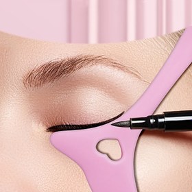 Resim Silikon Göz Kalemi Şablonları - Kanat İpuçları, Maskara, Ruj, Krem Maske Uygulayıcısı - Mükemmel Uygulama için Makyaj Güzellik Aracı 