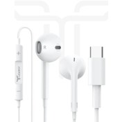 Resim Lucatech Samsung M01 / M01S / M02 / M02S / M10 / M11 / M12 / M20 / M21 Uyumlu Type-C Soundpro Kulaklık 
