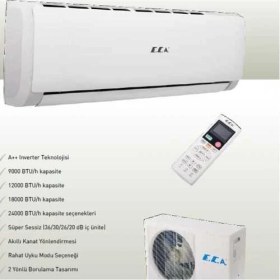 Resim E.C.A Eca Spylos A++ 24000 BTU Inverter Duvar Tipi Klima 