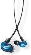 Resim Shure AONIC 215 kablolu ses yalıtımlı kulaklık, net ses, tek sürücü, güvenli kulak içi kalıp, çıkarılabilir kablo, uzun ömürlü kalite, Apple ve Android cihazlarla uyumlu - mavi 