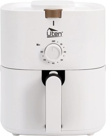 Resim Uten Store 4L Air fritöz XL 2-6 kişilik sıcak hava fritözü, ön ısıtmalı ve sıcak tutmalı 1500W fritöz 