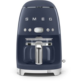 Resim SMEG 50's Style Navy Blue Filtre Kahve Makinesi 