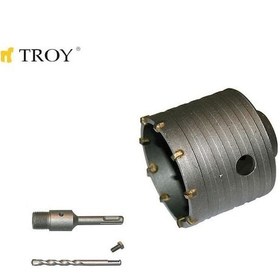 Resim Troy 27464 Elmas Beton Panç 73mm + Adaptör 110mm 