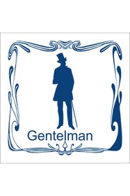 Resim Burada Medikal ve Reklam Wc Lavabo Tuvalet Yönlendirme Etiket Sticker Yapıştırma 15x15 cm 