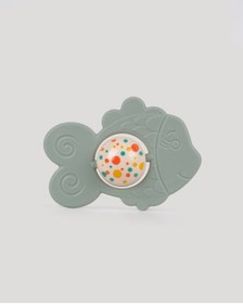 Resim Arkadaşım Balık Diş Kaşıyıcı Çıngırak - Petrol Yeşili 