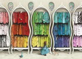 Resim Ravensburger 1000 Parça Puzzle Renkli Giysiler 149964 