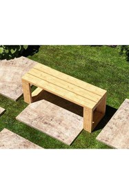 Resim Master Hands Ahşap Bank , 145cmx30cm X H:40cm & Bench , Kapı Önü Antre Hol Bank , Dekoratif Oturak 