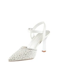 Resim Kindep London&london İnci Taş Detaylı Burnu Kapalı Günlük Kadın Ayakkabı Sedef SEDEF 