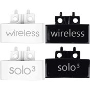 Resim Quueppty 2 Çift Menteşe Yedek Kafa Bandı Konnektörü Menteşe Klipsi Beats Solo 3 Kablosuz A1796 Beyaz ve Parlak Siyah (Yurt Dışından) 