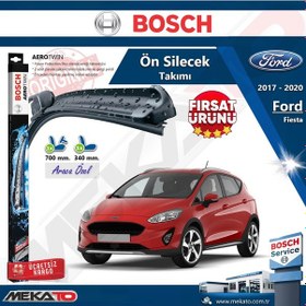 Resim Ford Fiesta Ön Silecek Takımı Bosch Aero Twin 2017-2020 