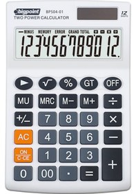 Resim Bigpoint BP504-01 12 Hane Hesap Makinesi 