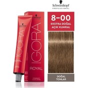 Resim Schwarzkopf Igora Royal Saç Boyası 60ml - 8.00 Ekstra Doğal Açık Kumral 