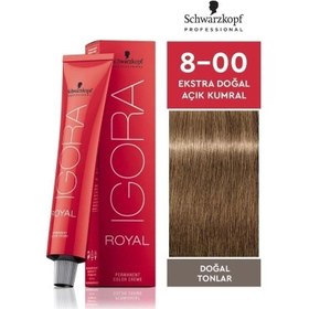 Resim Schwarzkopf Igora Royal Saç Boyası 60ml - 8.00 Ekstra Doğal Açık Kumral 