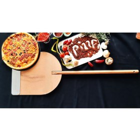 Resim gns gastro 36 cm Ahşap Pizza Küreği Tam Takviyeli Model 36 cm 