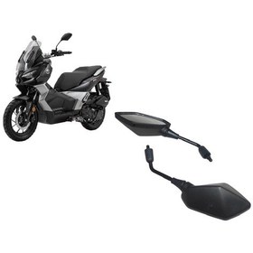 Resim Motosiklet Ayna Takımı Uzun Kol Geniş Açı - Voge Sr1 Ve Sr1 Adv Ayna Takim 