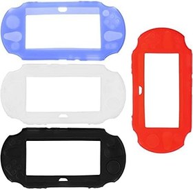 Resim PS Vita 2000 (Siyah) için Yeni Silikon Kauçuk Yumuşak Deri Koruyucu Kabuk Kılıf 