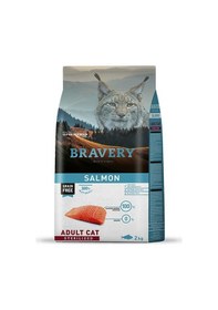 Resim Bravery Somonlu Kısırlaştırılmış Yetişkin Kedi Maması 7 KG 
