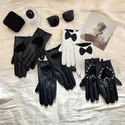 Resim Kadın Modası Tam Parmak Eldivenleri, Polyester Esnek Olmayan Hafta Sonu Rahat Eldivenler, Sıcak Dokunmatik Ekran Dokuma El Sanatları, Elde Yıkanabilir - Şık ve Pratik 