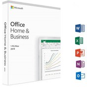 Resim Microsoft Office 2019 Home and Business İngilizce Lisans Kutu T5D-03332 