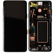 Resim Samsung Kdr Galaxy S9 ( Sm-g960f ) Servis Orjinali Lcd Dokunmatik Ekran Gri 