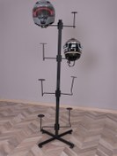 Resim Modern Raf 8 li Helmet stand 