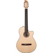 Resim Godin Arena Flame Maple CW EQ Elektro Klasik Gitar (Natural) 