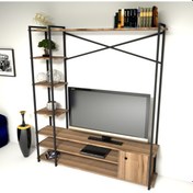 Resim Emkawood Wicker Tv Ünitesi 