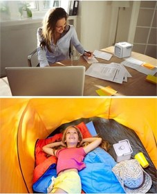 Resim Novahub Mini Taşınabilir Klima Fanı - Ofis Ev İçin Serinlik, Hafif Ve Pratik 