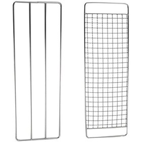 Resim Izgara, Kamp, Yürüyüş, Balık Tutma Ve Yemek Pişirme İçin Paslanmaz Çelik Izgara Ağı 