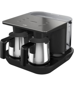 Resim Gri Türk Kahvesi Makinesi - Pratik ve Şık Tasarım, Hızlı Kahve Hazırlama 