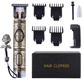 Resim Sunshinee Elektrikli Pro T-Outliner Giyotin Erkekler Saç Kesme Makinesi Oyma Karbon Fiber Metal Güçlü Saç Kesici Erkekler Için (Yurt Dışından) 