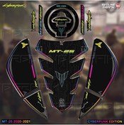 Resim Redline Grafik Yamaha Mt 25 2020-2021 Cyberpunk Edition 3'lü Stıcker Set 