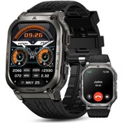 Resim Amaztim Akıllı Saat, 60 Gün Pil Ömrü, Yüzme Dalışı Full Metal - Siyah 