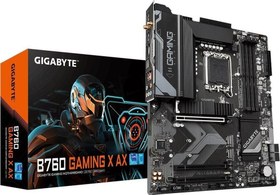 Resim GIGABYTE B760 GAMING X AX WIFI-6E DDR5 HDMI DP PCIe 16X v5.0 1700p ATX Gigabyte