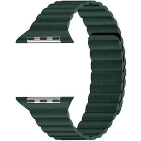 Resim iOS Uyumlu Watch Se 40Mm Deri Loop Kordon 40 Mm Kayış 