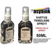 Resim Asyaink Kartuş Temizleme Spreyi - Tıkanıklık Açıcı Sprey - 50ml 
