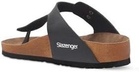 Resim Slazenger LUKE Kadın Terlik Siyah Nubuk 