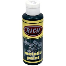 Resim Rich Akrilik Boya Metalik 120 CC Antik Yeşil 0866 