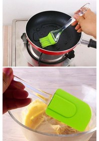 Resim Silikon Fırça ve Spatula Seti 