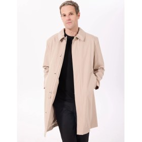 Resim Hackett Bej Erkek Trençkot HM403171 