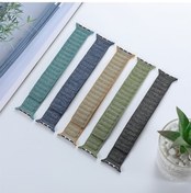 Resim Tongxida İos Uyumlu 40mm Denim Manyetik Saat Takili, Yeni 