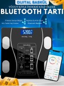 Resim nextbuy Dijital LCD Banyo Baskül Yağ Su Kas Ölçümü Vücut Kitle Endeksi Bluetooth Kilo Ölçer Tartı 