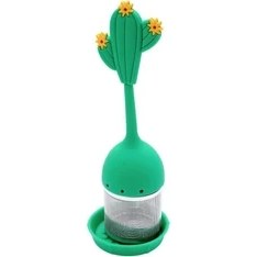 Resim Beta Tea Kaktüs Şeklinde Silikon Çay Süzgeci - BA0285 