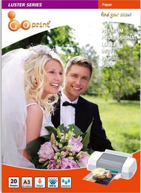 Resim Goprint Luster Serisi Mat A3 29.7X42 CM Fotoğraf Kağıdı 270 G 